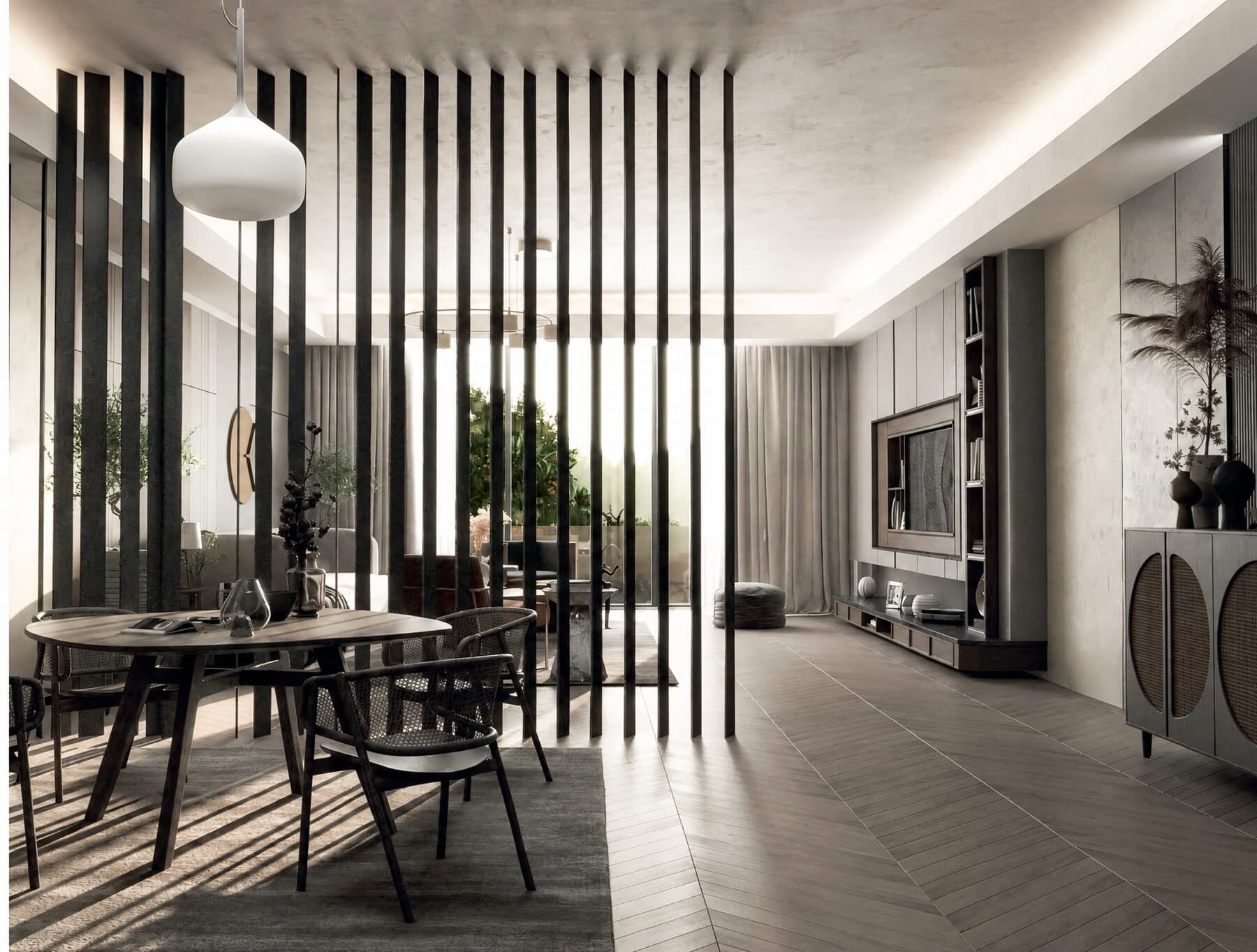 Dining room — interior example