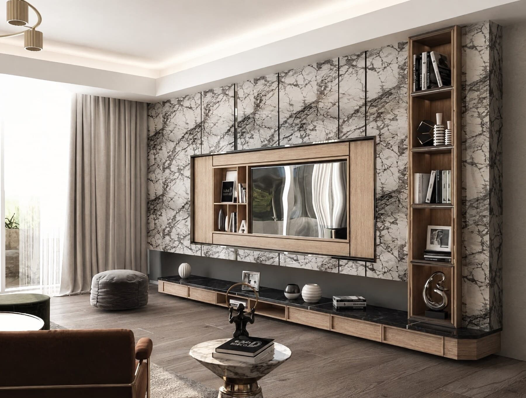 Lounge — design from the project brochure