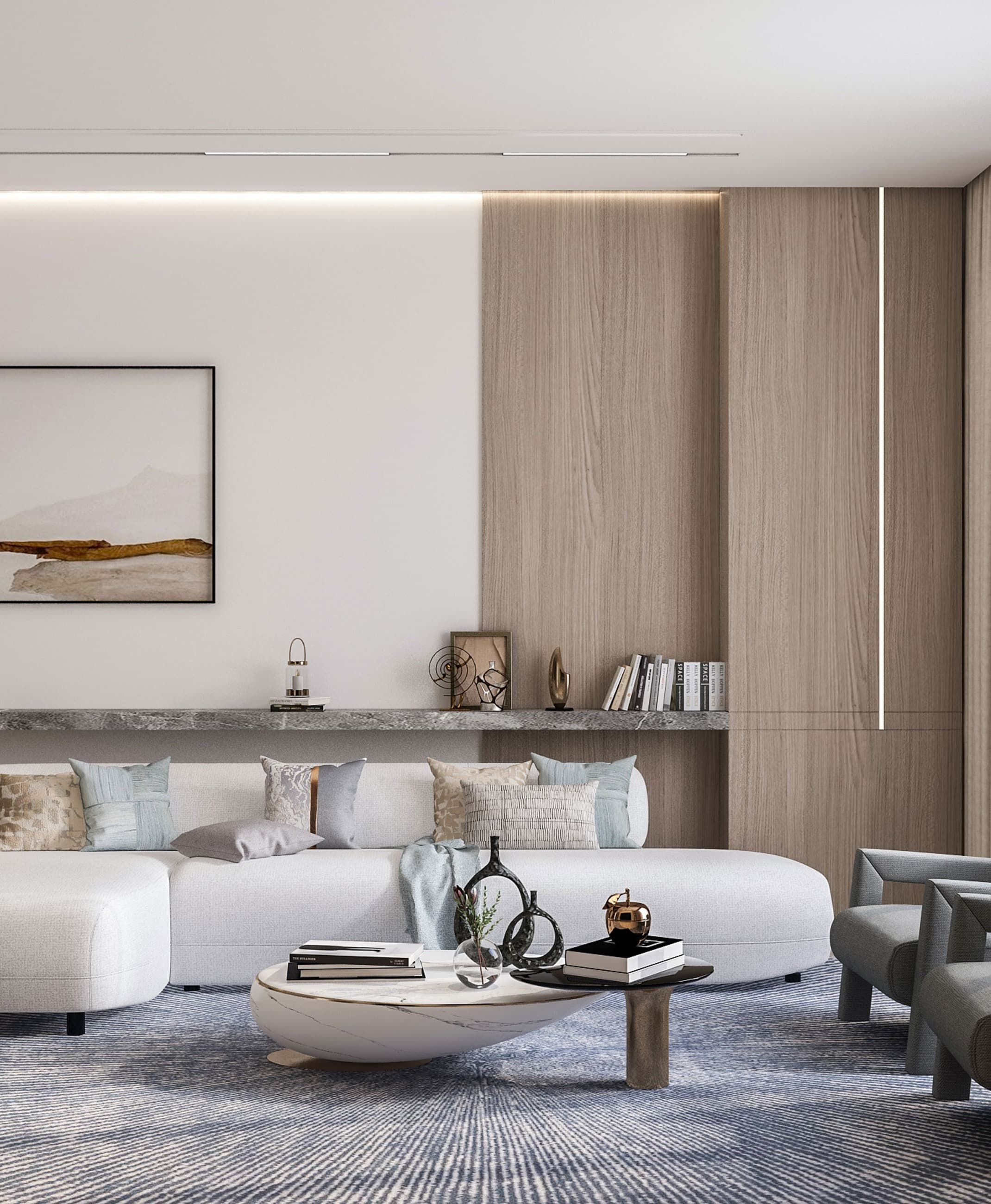 A · Living room · another view · developer visualisation