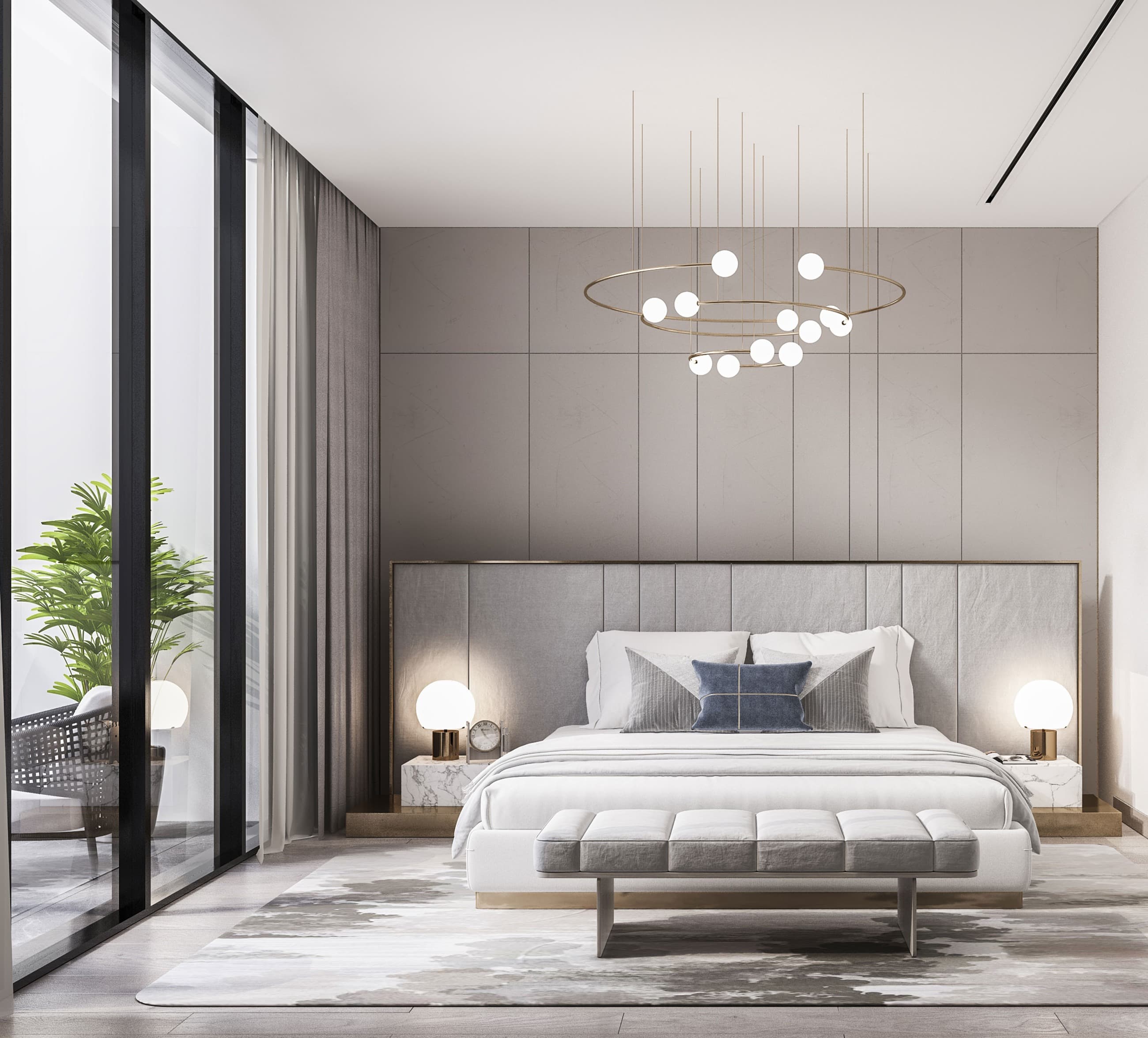 Penthouse · Bedroom · developer visualisation