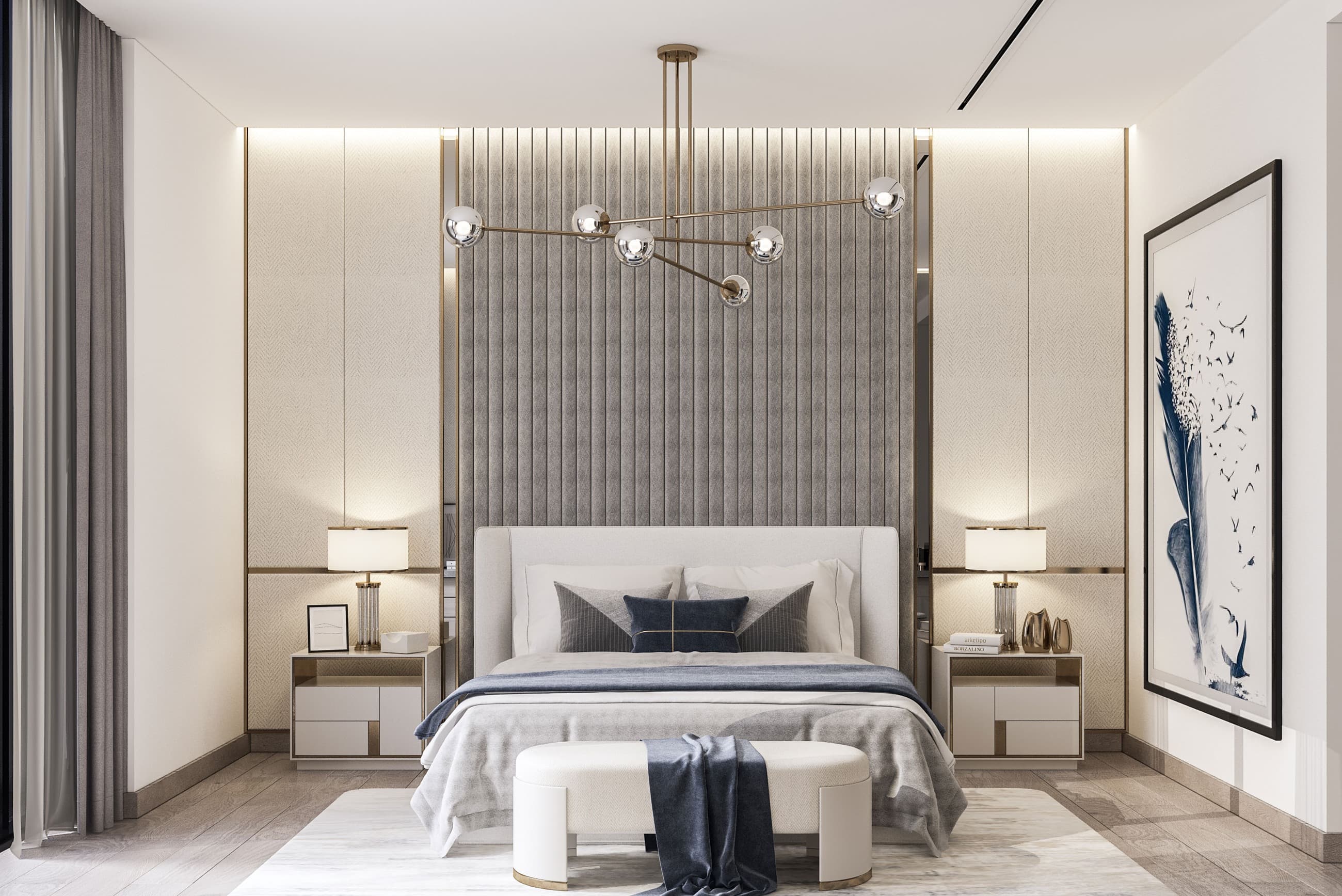 Sky Villa · Bedroom · developer visualisation